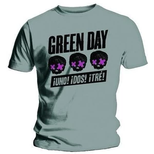Green Day Koszulka hree Heads Better Than One Szary S
