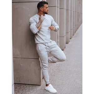 Dstreet from men's plain gray sweatshirt