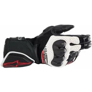 Alpinestars SP-8 V3 Air Gloves Black/White/Bright Red L Motoros kesztyűk