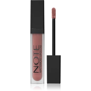 Note Cosmetique Mattemoist Lip Gloss lesk na rty s krémovou texturou 401 Matnude 6 ml