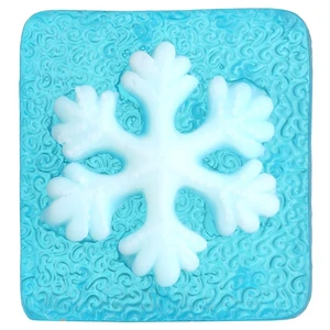 Bohemia Gifts & Cosmetics Handmade Snowflake ručně vyráběné mýdlo s glycerinem 70 g