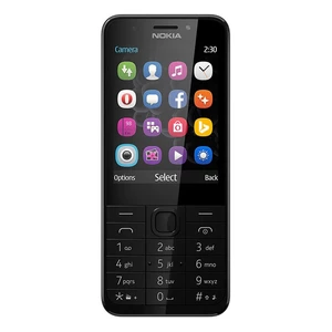 Nokia 230, Dual SIM, Dark Silver - EU disztribúció