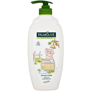 Palmolive Mandlový sprchový gel pro děti s pumpičkou Naturals (Shower & Bath For Kids) 750 ml