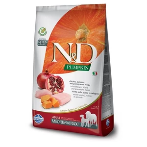 N&D dog GF PUMPKIN ADULT MEDIUM/MAXI chicken/pomegranate - 2,5kg