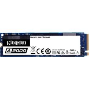 Kingston SSD A2000, 250GB, NVMe M.2-rychlost 2000/1100 MB/s (SA2000M8/250G)