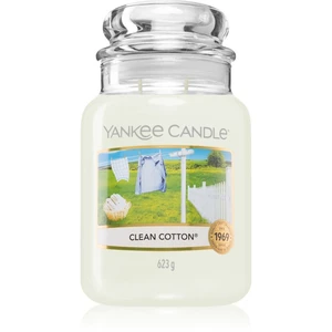 Yankee Candle Clean Cotton vonná sviečka Classic veľká 623 g