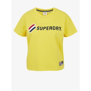 Superdry T-Shirt Sportstyle Graphic Boxes Tee - Women