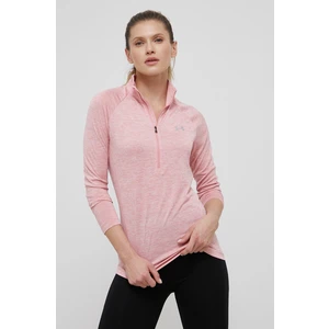 Under Armour Tech 1/2 Zip - Twist Růžová S