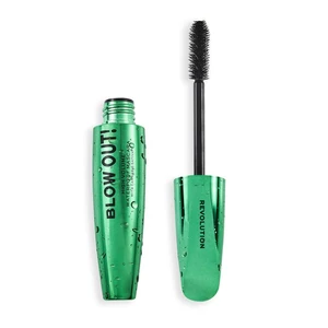 Makeup Revolution Good Vibes Blow Out! voděodolná řasenka odstín Black 8 g