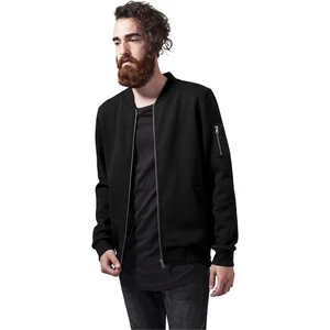 Sweat Bomber Jacket black