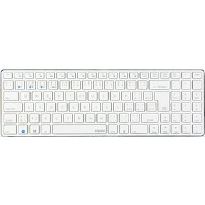 Rapoo E9100M Česká klávesnice-Slovenská klávesnice White