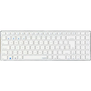 Rapoo E9100M Česká klávesnice-Slovenská klávesnice White