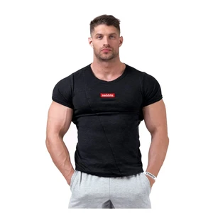 Pánské tričko Nebbia Red Label Muscle Back 172  Black  M