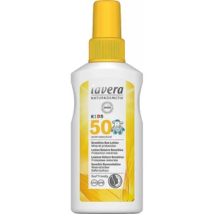 Lavera Opaľovacie mlieko v spreji pre deti SPF 50 (Sensitive Sun Lotion) 100 ml