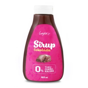 Ladylab Zero Sirup 425 ml variant: čokoláda