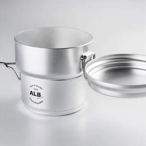 Třídílné hliníkové kempingové nádobí - ešus ALB®
