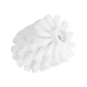 Biała zapasowa głowica do szczotki do WC Wenko, ø 7,5 cm