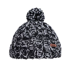 Knitted cap with pompom DOKE
