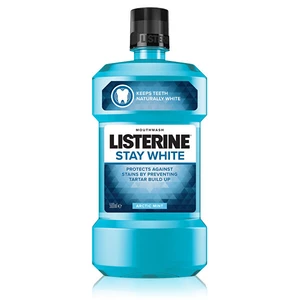 Listerine Stay White ústna voda s bieliacim účinkom príchuť Arctic Mint 250 ml
