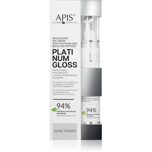 Apis Natural Cosmetics Platinum Gloss revitalizační oční krém proti otokům a tmavým kruhům 10 ml