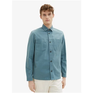 Green Men's Shirt Tom Tailor - Men