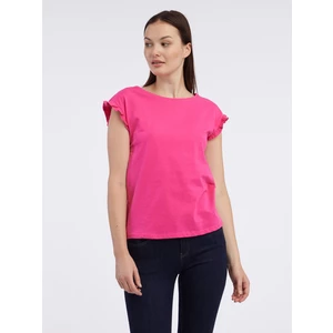 Dark pink T-shirt ORSAY - Women