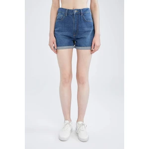 DEFACTO Mom Fit Mini Jean Short