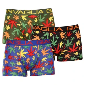 3PACK pánské boxerky Gianvaglia vícebarevné