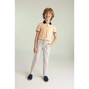 DEFACTO Boys Regular Fit Linen Look Trousers