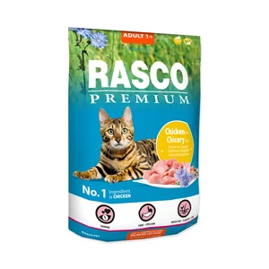 Rasco Premium Cat Adult, Chicken, Chicori Root 400g