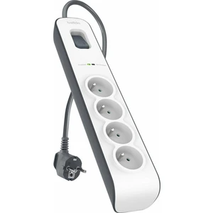 Belkin Surge 4 sockets BSV400ca2M Blanc 2 m