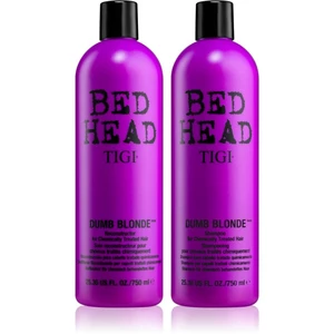 Tigi Bed Head Dumb Blonde Shampoo & Conditioner szampon i odżywka do włosów blond 750 ml + 750 ml