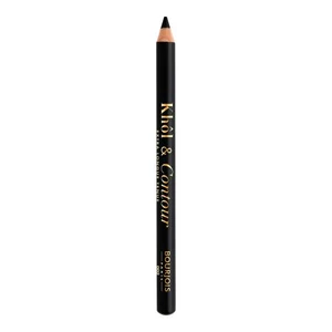 Bourjois Khôl & Contour dlhotrvajúca ceruzka na oči odtieň 001 Noir-issime 1.2 g