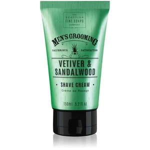 Scottish Fine Soaps Men’s Grooming Vetiver & Sandalwood krém na holení pro muže 150 ml