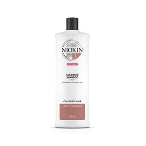 Nioxin System 3 Color Safe Cleanser Shampoo čistiaci šampón pre farbené rednúce vlasy 300 ml