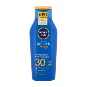 Nivea Sun Protect & Moisture SPF30 400 ml opalovací přípravek na tělo unisex na všechny typy pleti; voděodolná; s ochranným faktorem SPF