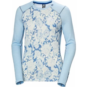 Helly Hansen Sous-vêtements thermiques W Lifa Merino Midweight Graphic Crew Baby Trooper Floral Cross M