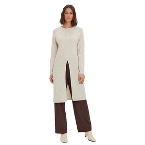 Vero Moda Dámsky sveter VMVILLA Regular Fit 10278129 Birch L