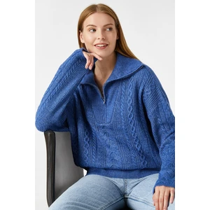 Koton Sweater - Blue - Regular fit