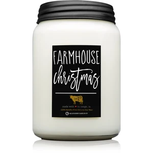 Milkhouse Candle Co. Farmhouse Christmas vonná svíčka Mason Jar 737 g