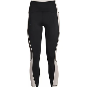 Under Armour Women's UA RUSH No-Slip Waistband Ankle Leggings Black/Ghost Gray S