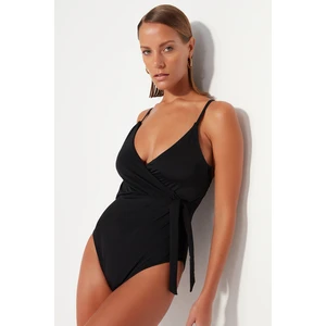 Trendyol Swimsuit - Black - Plain