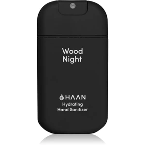 HAAN Hand Care Wood Night čistiaci sprej na ruky s antibakteriálnou prísadou 30 ml