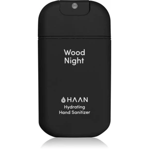 HAAN Hand Care Wood Night čistiaci sprej na ruky s antibakteriálnou prísadou 30 ml