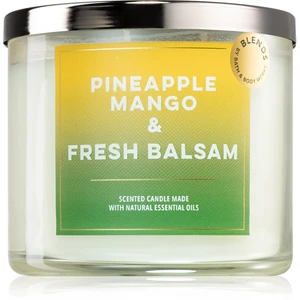 Bath & Body Works Pineapple Mango & Fresh Balsam vonná sviečka 411 g