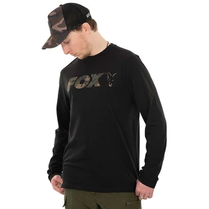 Fox triko long sleeve black camo t shirt - s