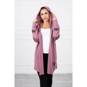 Coatee with subtitles dark pink