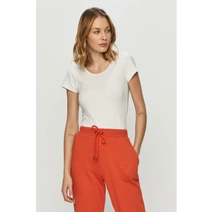 White Women's Basic T-Shirt ONLY Live Love - Women