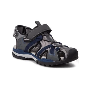 Sandále GEOX - J Borealis B. B J920RB 0CE14 C0739 D Dk Grey/Navy