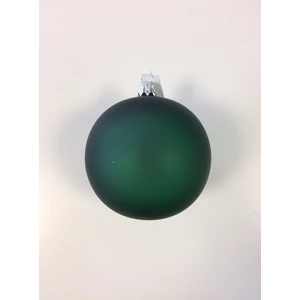 Vánoční ozdoby Velká vánoční koule 4 ks - světle hnědá matná